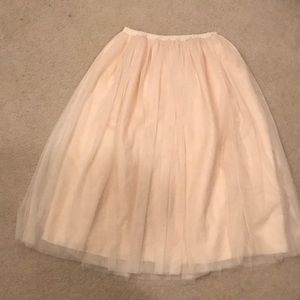 Tulle skirt